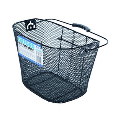 Panier avant vélo avec fixation crochet