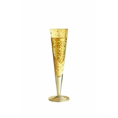 RITZENHOFF FLÛTE À CHAMPAGNE SERVIETTE INCLUSE, 200 ML, DESIGN 2011, DANIELA MELAZZI, 1070177