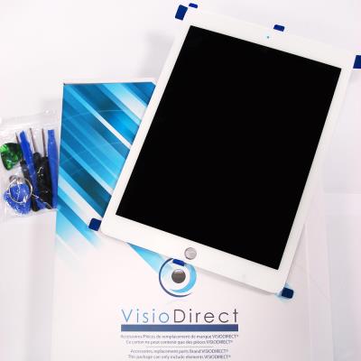 Écran complet pour iPad Air 2 blanc vitre tactile + écran LCD - Visiodirect -