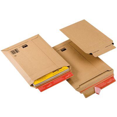 Colompac - Lot De 20 - Pochette D'Expédition, En Carton Ondulé Marron, A5