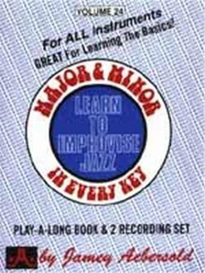 AEBERSOLD 24 MAJOR ET MINOR+2CD