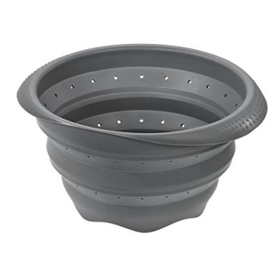 Lurch 210270 passoir pliable silicone anthracite 20 x 15 x 10 cm