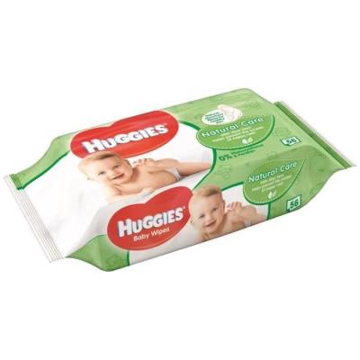 HUGGIES Nouvelles Lingettes Natural Care X56
