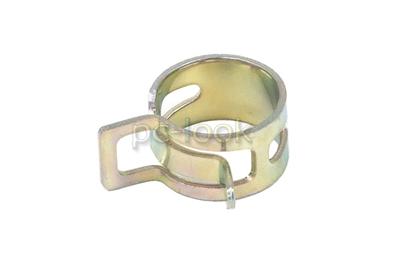Pc-look - Collier Métal Réutilisable pour Tube Diamètre externe 13 à 15mm - Silver
