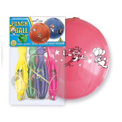 4 Ballons punch ball 52 cm Taille  Unique