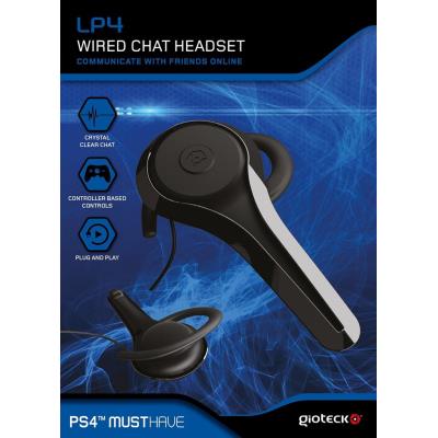 Gioteck Lp4 Micro Casque Avec Fil