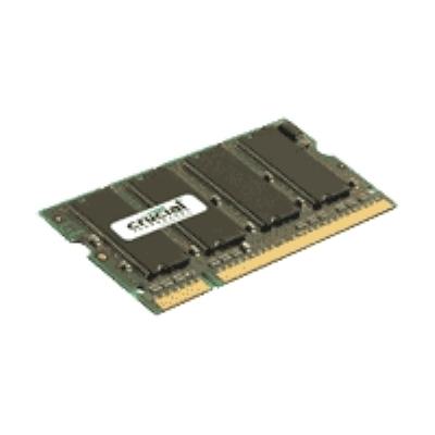 Crucial ct25664ac800 mémoire ram 2 go ddr2 800 mhz (pc2-6400) cl6 sodimm 200pin