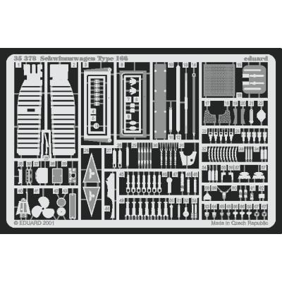 MAQUETTE SCHWIMWAGEN TYPE 166 TAMI1/35 EDUARD 35378
