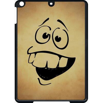 Coque pour apple ipad air smiley idiot debile