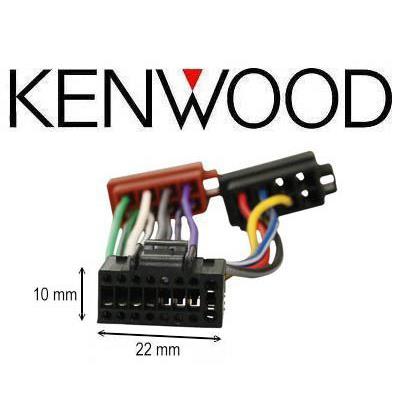 TechExpert - Câble adaptateur ISO autoradio KENWOOD 16 pins