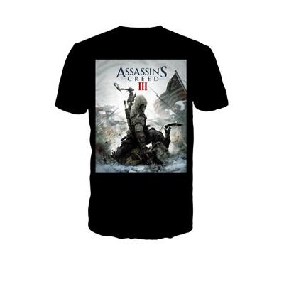 Assassin´s Creed III - T-Shirt Game Cover (L)
