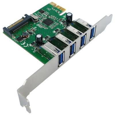 Value adaptateur pcie usb3.0, 4x 15.99.2115