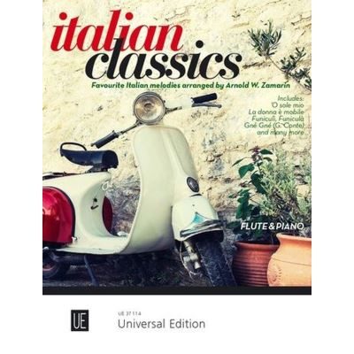 Compilation - Italian Classics (Arrangements de Arnold W. Zamarin) --- Flûte traversière et piano