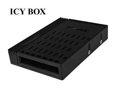 Boitier Adaptateur pour DD 2.5'' SATA ou SSD vers 3.5'' SATA - EasySwap - IB-2536StS - Noir