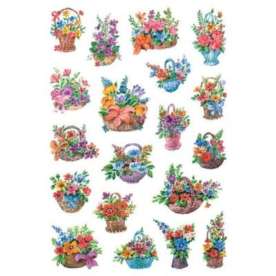 Herma ?tiquettes de d?coration decor fleurs dans la 3584