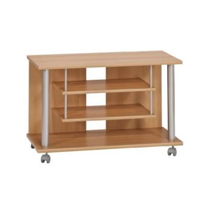 Maja 18988831 meuble tv à roulettes 800 x 545 x 400 mm imitation hêtre