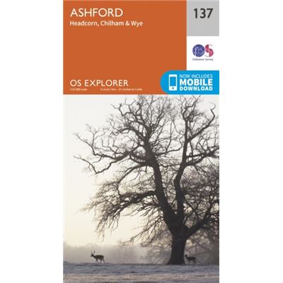 Os Explorer Map (137) Ashford (Map)