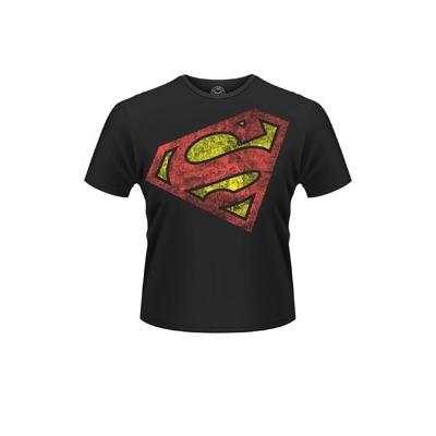 Superman - T-Shirt Angled Logo (L)