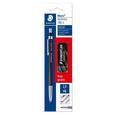 Blister porte-mines 2 mm + accessoires Staedtler