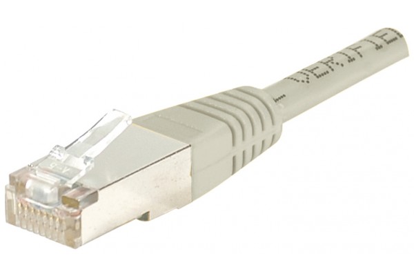 Cordon RJ45 patch FTP CAT 5e - 10,00 m