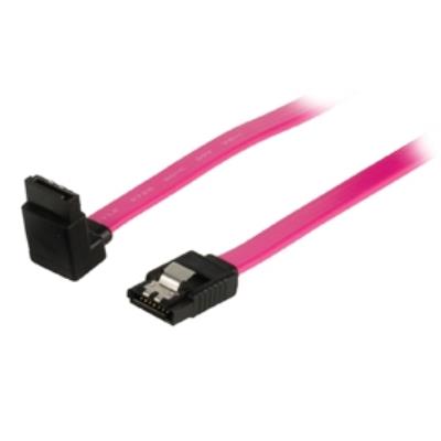 Câble de données sata 3 gbits s à connecteur sata 7 broches femelle avec clip vers sata 7 broches femelle avec clip coudé à 270°