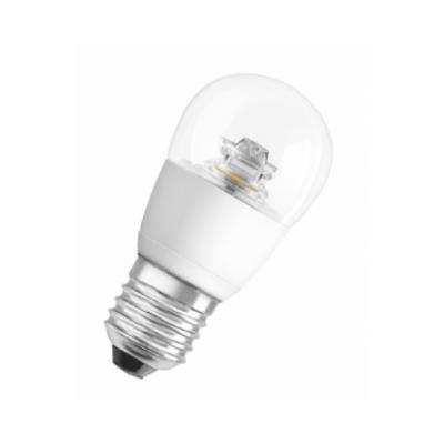 Ampoule osram led star e27 5,8w, transparente, blanc chaud, en forme de goutte