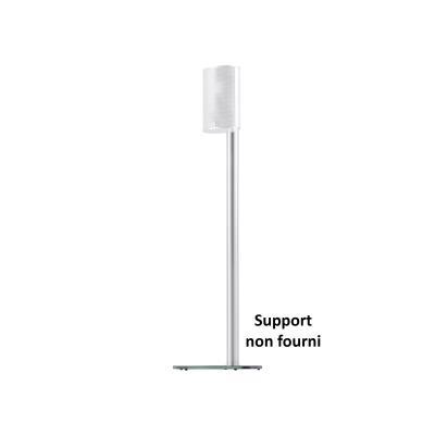 Paire d'enceintes passives deux voies compactes 50 watts blanc brillant CANTON - CD220.3 WHT HG