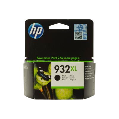 HP 932XL - hoog rendement - zwart - origineel - inktcartridge