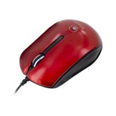 Atlantis Linea Premium Mini - souris - USB - rouge