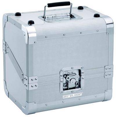 Valises Vinyles CASE 80 SLANTED SILVER