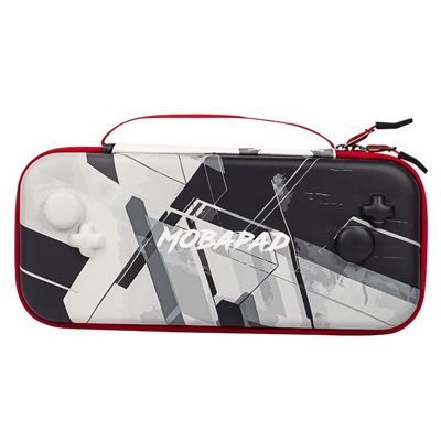 Sac de rangement pour Nintendo Switch/OLED FONGWAN pour poignée mécanique MOBAPAD M6 Gemini - noir et blanc
