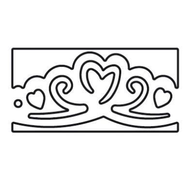 Perforatrice de bordure - Coeurs