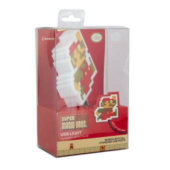 Figurine Mario Bros Avec Lumière LED – Décoration Intérieure – USB – Neuf 2024