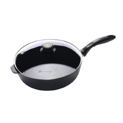 SWISS DIAMOND SD.6728 SAUTEUSE + COUVERCLE RONDE 4 L DIAMÈTRE: 28 CM