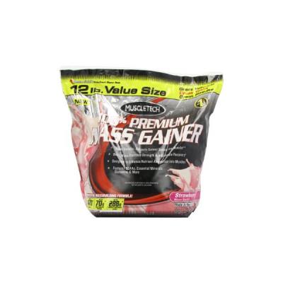 100% premium mass gainer muscle tech - fraise - 5440g