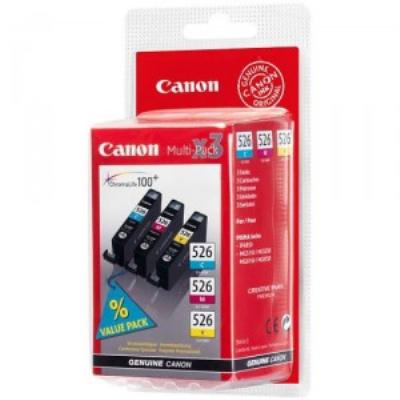 3 cartouches d'encre Canon original 4541B009 Cyan, Magenta, Jaune ISO/IEC 24711 pour Canon 4541B009