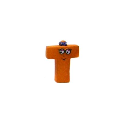 Plastoy - Barbapapa - Lettre T : Barbotine