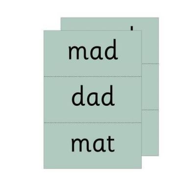 Read Write Inc. Phonics: Green Word Cards - [Version Originale]