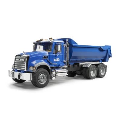 Bruder - 2823 - véhicule miniature - camion benne mack granite halfpipe