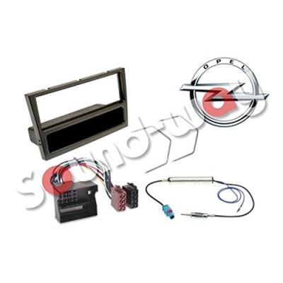 Kit Montage Adaptateur Cadre de Radio façade autoradio 1 DIN Opel Agila/Corsa/Omega/Vivaro/Astra/Vectra