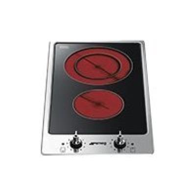 Smeg PGF32C vitrocéramique - avec garnitures en acier inoxydable