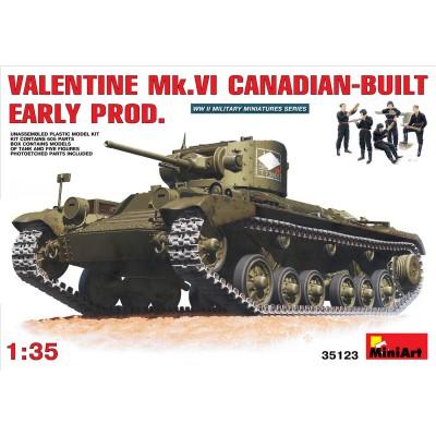 Mini Art - Maquette Char moyen Valentine Mk.VI