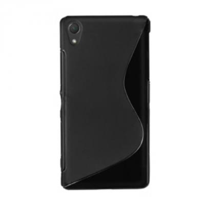 Coque Housse S-Line noire Sony Xperia T3