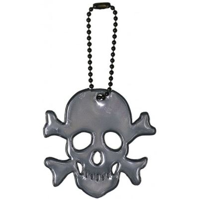 Moses porte-clé Glimmis crâne 15 cm argent