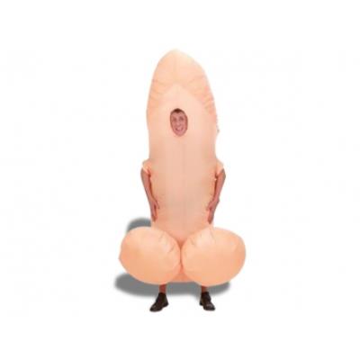 Un costume épatant de zizi gonflable déguisement fete accesssoire costume insolite drole