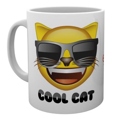 Tasse Emoji Cool Cat