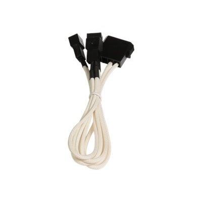 BitFenix Alchemy Premium Modding Series Multisleeved Cable - adapter voor ventilatorvermogen - 20 cm