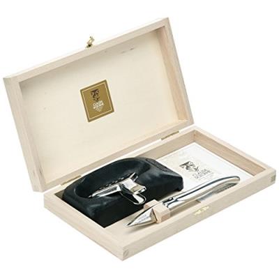 Laguiole claude dozorme 2.60.062.87 coffret set à huître manche aluminium