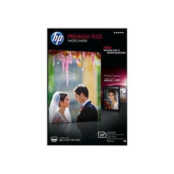 HP Premium Plus Photo Paper - papier photo - 50 feuille(s)