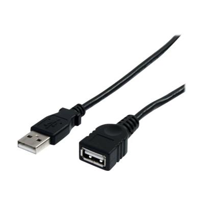 StarTech.com 6 ft Black USB 2.0 Extension Cable A to A - M/F - USB-verlengkabel - 1.8 m